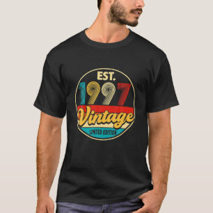 Bday 29 Year Old Vintage 1997 Limited Edition 29th T-Shirt
