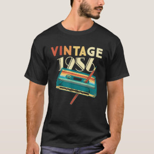 Bday Men Women Vintage Present Made in 1956 Born T-Shirt