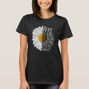 Bday Mum Wife Born In April 1972 50 Years Of Being T-Shirt