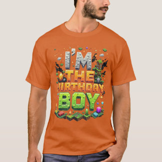 Bday Party Video Gamer Piel Number Imhe Birthday B T-Shirt