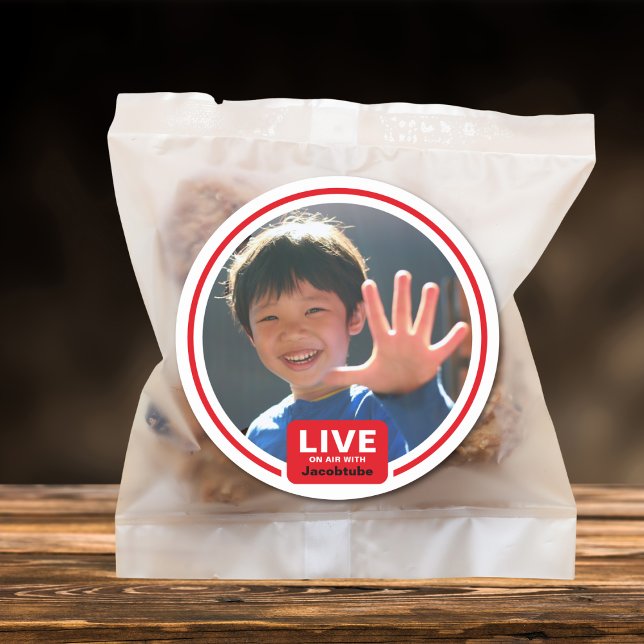 BDay Tube Photo Sticker (Creator Uploaded)