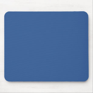 B'dazzled blue (solid colour) Mouse Mat
