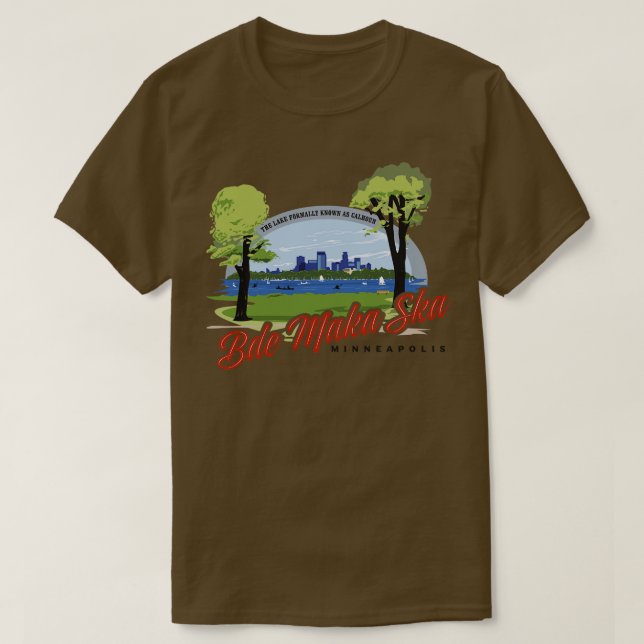 Bde Maka Ska T-Shirt (Design Front)