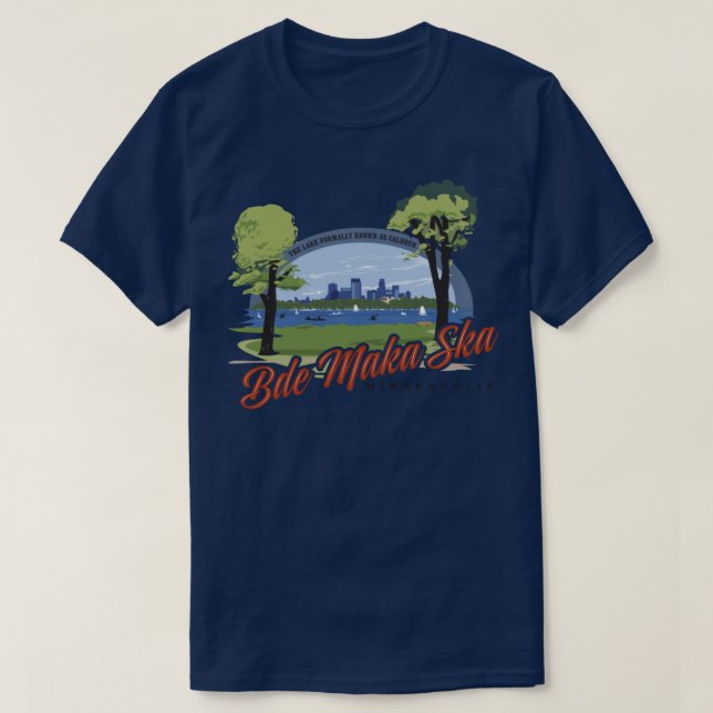 Bde Maka Ska T-Shirt (Design Front)