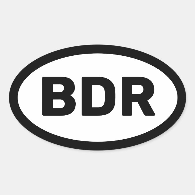 BDR Car Sticker (Front)
