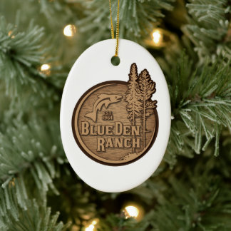 BDR Logo 2020 Ceramic Tree Decoration