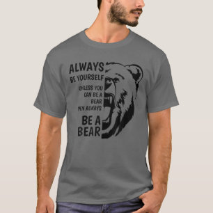 Be A Bear School Spirit Wear Game Day Sports Fan T-Shirt