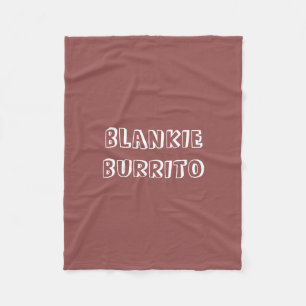 Be A Blankie Burrito Fleece Blanket