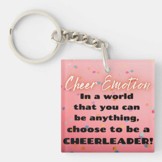 Be a Cheerleader Keychain