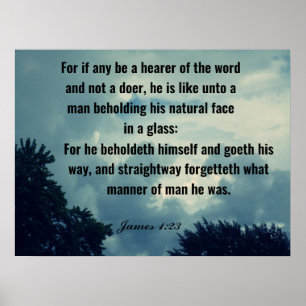 BE A DOER OF GODS WORD  POSTER