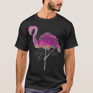 Be a Flamingo in a Flock of Pigeons Pink Premium T-Shirt