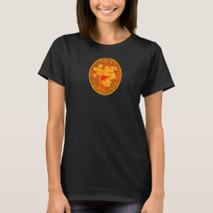 Be A Goldfish [Distressed Japanese Goldfish Multic T-Shirt