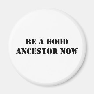 Be A Good Ancestor Now Magnet