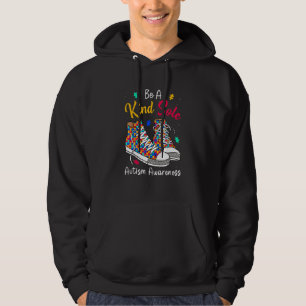 Be A K Ind Sole Autism Awareness R Ainbow Tr Endy  Hoodie