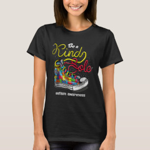 Be A Kind Sole Autism Awareness Puzzle Shoes Autis T-Shirt