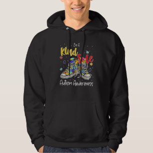 Be A Kind Sole Autism Awareness Puzzle Shoes Be Ki Hoodie