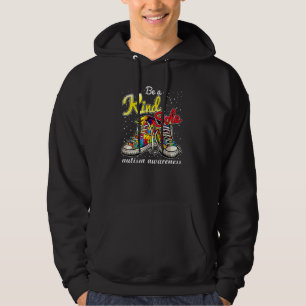 Be A Kind Sole Autism Awareness Puzzle Shoes Be Ki Hoodie