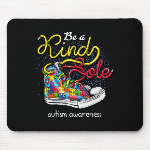 Be A Kind Sole Autism Awareness Puzzle Shoes Be Ki Mouse Mat