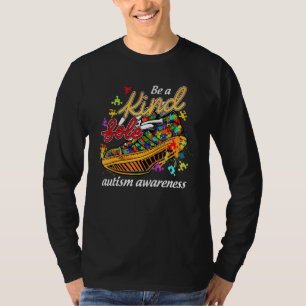 Be A Kind Sole Autism Awareness Puzzle Shoes Be Ki T-Shirt