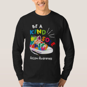 Be A Kind Sole Autism Awareness Puzzle Shoes s T-Shirt