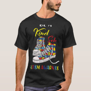 Be A Kind Sole Autism Awareness Shoes Trendy Puzzl T-Shirt