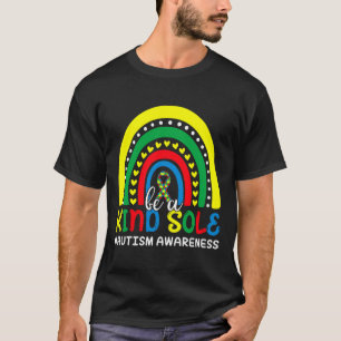 Be A Kind Sole World Autism Awareness Day Puzzle R T-Shirt