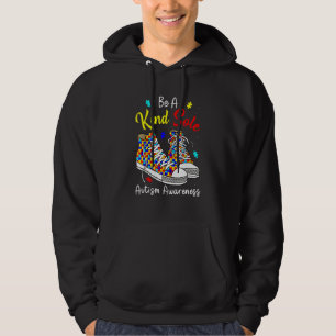 Be A KindSole Autism Awareness Puzzle Shoes For Mo Hoodie