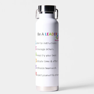 Be A LEADER Water Bottle