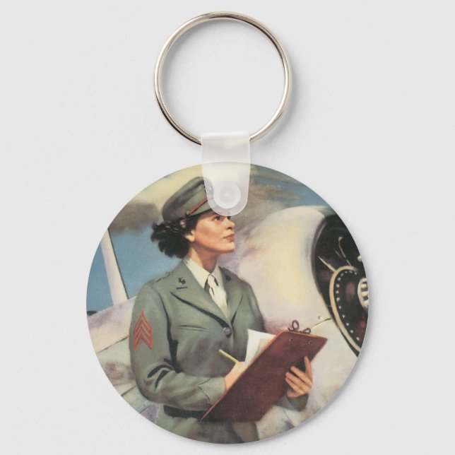 Be a Marine - Free a Marine to Fight Key Ring (Front)