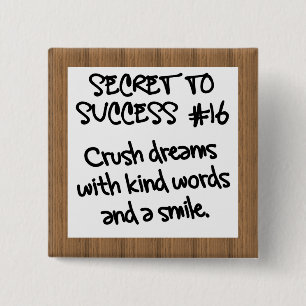 Be a Mentor 15 Cm Square Badge