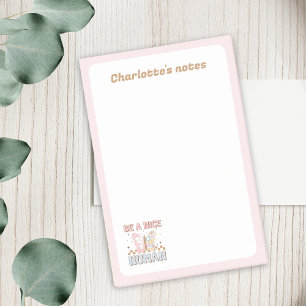 Be A Nice Human Motivational Sayings Good Vibes Post-it Notes