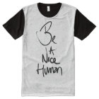 "Be a Nice Human" Typography Design