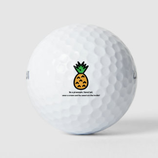 Be a pineapple golf balls