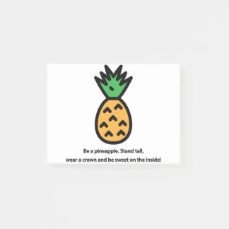 Be a pineapple post-it notes