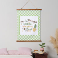 Be A Pineapple Word Art  