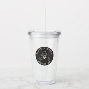Be A Puzzle Elf — Water Bottle /Tumbler Acrylic Tumbler