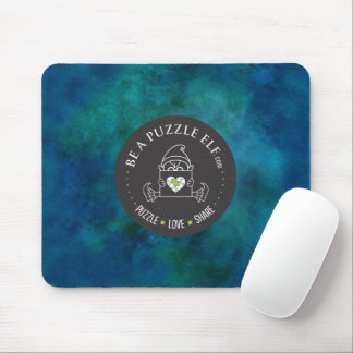 Be A Puzzle Elf — Water Bottle /Tumbler Mouse Mat