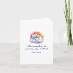 Be a Rainbow 2 Note Card