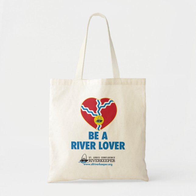 Be a River Lover Tote Bag (Front)