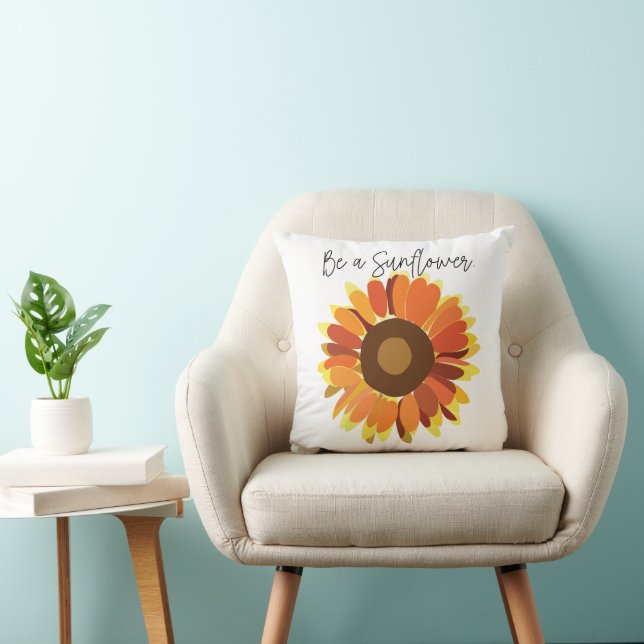 Be a Sunflower  Cushion (Chair)