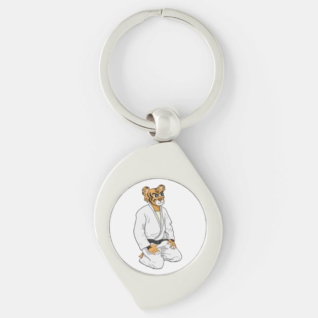 Be a Tiger Key Ring (Front)