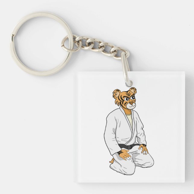 Be a Tiger Key Ring (Front)