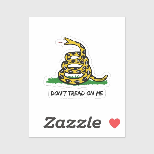 Be a true libertarian Don't walk on me (Sheet)