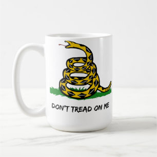 Be a true libertarian Don't walk on me Coffee Mug