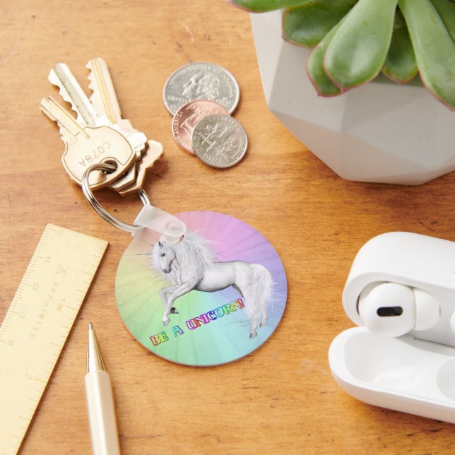 Be A Unicorn Key Ring (Desk)