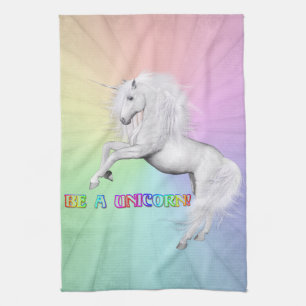 Be A Unicorn Tea Towel