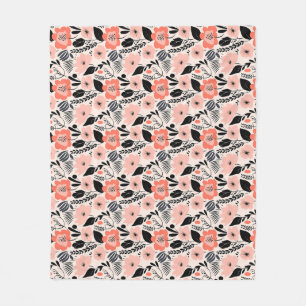 Be A Wildflower In A Garden Full Of Roses Fleece Blanket