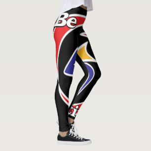 Be Active  Throw Pillow Leggings