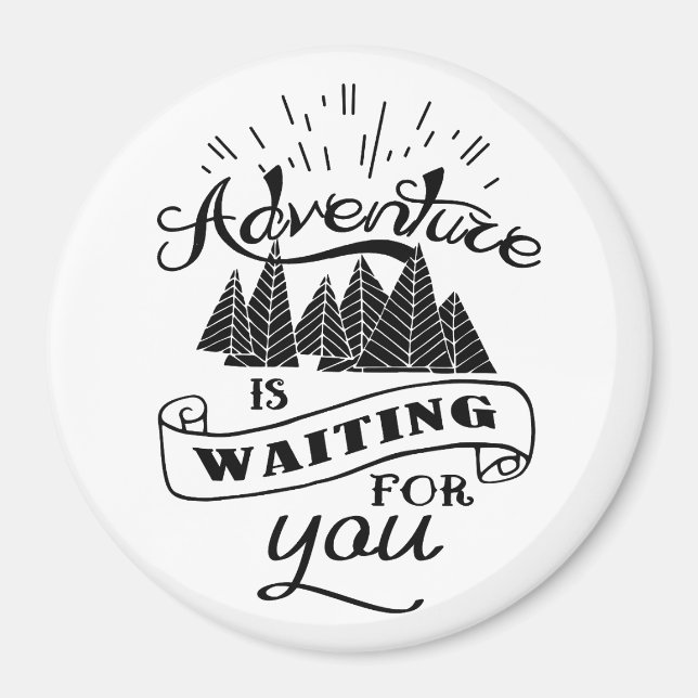Be adventurous! magnet (Front)