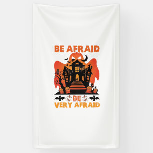 Be Afraid Very Halloween Haunted House Pumpkins_1 Banner